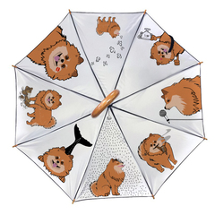 Зонт "Веселые Шпицы"