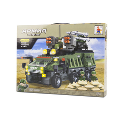Игровой конструктор Ausini 22704 АРМИЯ (822 детали в наборе)