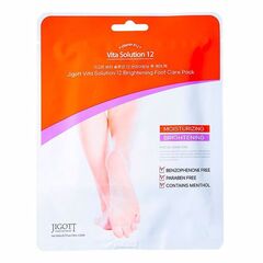 Маска Jigott Vita Solution 12 Brightening Foot Care Pack увлажнение и питание 20 гр