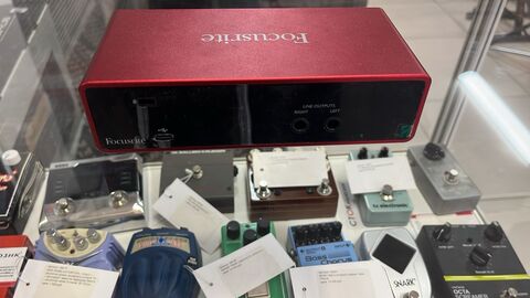 FOCUSRITE Clarett+ 4Pre интерфейс