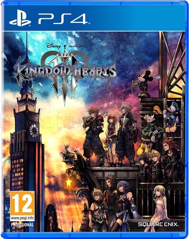 Kingdom Hearts III Cтандартное издание (диск для PS4, полностью на английском языке)