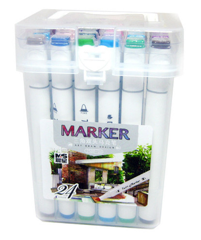 Bakıda Permanent marker \ маркер 24 rəng — Alinino.az