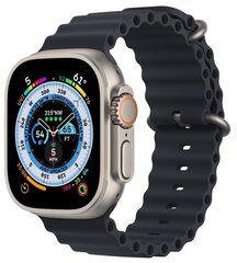 Умные часы Apple Watch Ultra 49 mm Titanium Case Midnight Ocean Band (One Size)