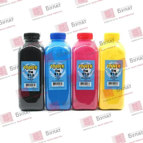 Тонер БУЛАТ TN-910 для Brother HL-L9310 (Чёрный, банка 210 г)