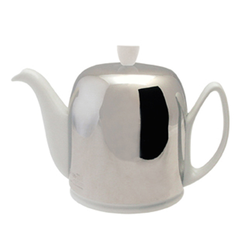 Чайник заварочный с ситечком на 8 чашек 1.5л Guy Degrenne Salam White