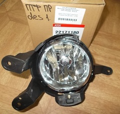 ФАРА ПРОТИВОТУМАННАЯ ПРАВАЯ CRUZE DES 1 ATEK