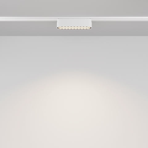 Магнитный трековый светильник Maytoni Basis Grid TR084-1-6W4K-W