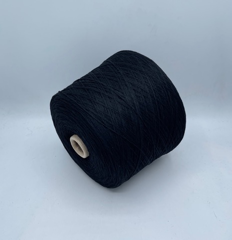Filati Naturali (пр.Италия),art-Eco cashmere, 3/18 600м/100гр, 100% кашемир с добавлением переработанных волокон, цвет-Черный, арт-32050