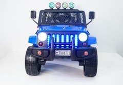 Детский электромобиль Rivertoys Jeep T008TT, синий T008TT-BLUE-4*4