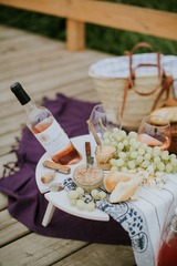 Складной столик для вина, нежно-бирюзовый, фото 3