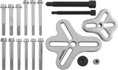 Jonnesway AE310051 Съемник многофункциональный с болтовыми захватами в наборе, диапазон захватов 30-120 мм 47812