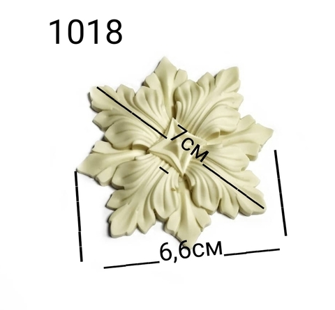 Д1018 Пластиковый декор. Накладка мебельная. 7см