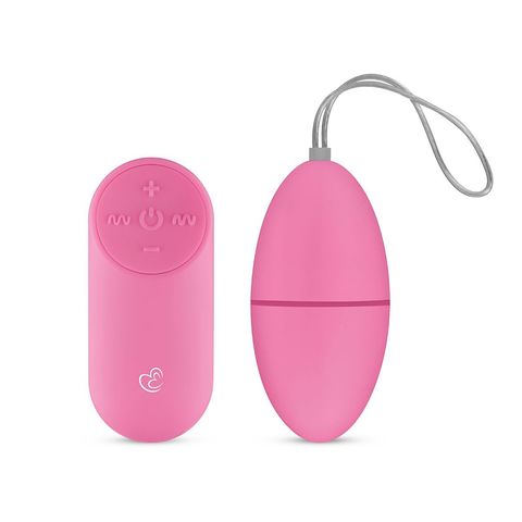 Розовое виброяйцо Vibrating Egg с пультом ДУ - Easy toys Mini Vibe Collection ET001PNK