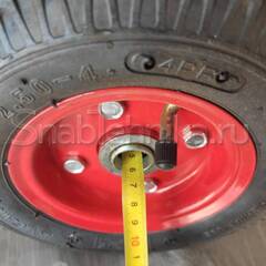 Колесо пневматическое 200 мм со стальным диском PR1400-20n несимметричное