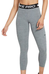 Леггинсы Nike Pro 365 Tight Crop W - smoke grey/htr/black/black