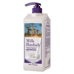 Бальзам для волос MilkBaobab Original Treatment Baby Powderс ароматом детской присыпки 1000 мл
