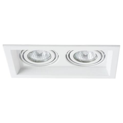 Встраиваемый светильник Arte Lamp CANIS A6661PL-2WH