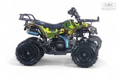 Детский бензиновый квадроцикл RiverToys TIGER с электростартером