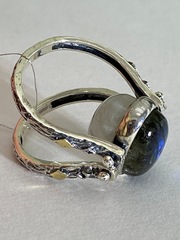 Акробат (кольцо из серебра)
