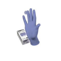 Мед.смотров. перчатки нитрил., нестер.,фиолетовый,MANUAL RN 709 (L) 50пар