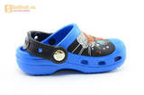 Сабо Крокс (Crocs) пляжные шлепанцы кроксы для мальчиков, цвет синий. Изображение 2 из 12.