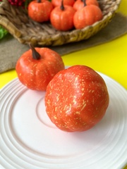 Тыква искусственная, муляж, 6*4 см., набор 8 шт.
