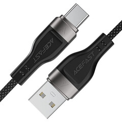 Магнитный  кабель ACEFAST C11-04 USB-A To USB-C Magnetic Charging Data Cable. Длина: 1,2м, черный