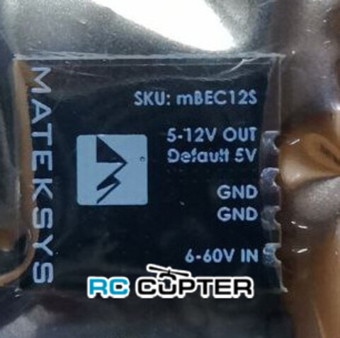 Стабилизатор напряжения Matek MICRO BEC 6-60V to 5V/9V/12V-ADJ 3.5A понижающий