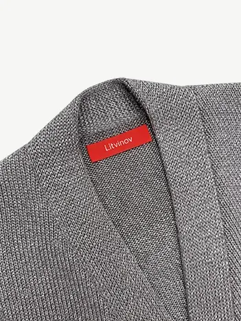 Кардиган с пуговицами из хлопка