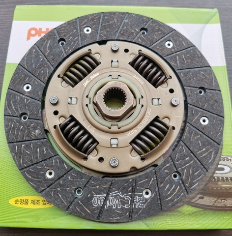 ДИСК СЦЕПЛЕНИЯ NEXIA, LANOS, CHANCE 1,5 PHC VALEO 96337257/DW-36/24068 200мм (зелён уп, Корея)