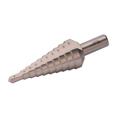 Сверло ступенчатое 6-24мм HSS 10ступ. L85мм хв.10мм Bucovice(CzTool) 641013