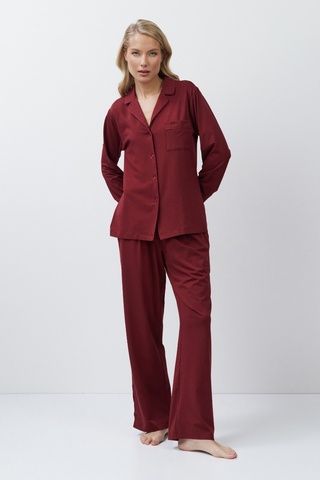 Пижама женская со штанами ARUELLE CADANCE BURGUNDY