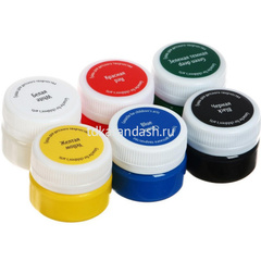 Краска гуашь 6 цветов 20мл 