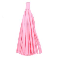 Гирлянда Тассел (помпон кисточка), Нежно-розовый, 35*12 см, 10 листов.