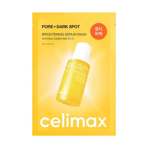 Тканевая маска Celimax Pore+Dark Spot Brightening Serum Mask