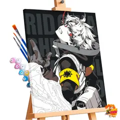 Картина по номерам Гачиакута Рудо Сюребрек