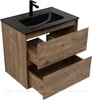 Aquanet 340163 Тумба с раковиной Милан 70 цв. дуб рустикальный (340163)