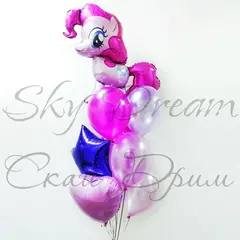 Фонтан из шаров Май Литл Пони 2