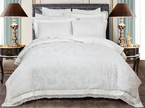 Постельное бельё Asabella евро жаккард 469-4 - купить