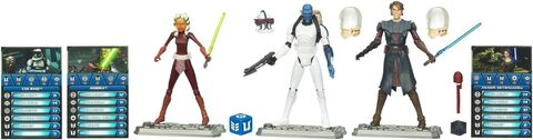 Набор фигурок Энакин Асока и Кэд Бейн Война Клонов