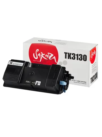 Картридж Sakura TK3130 (1T02LV0NL0) для Kyocera Mita, черный, 25000 к.