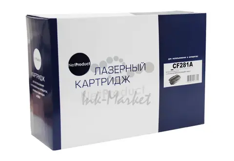 Картридж NetProduct (N-CF281A) для HP LJ Enterprise M604/605/606/MFP M630, 10,5K