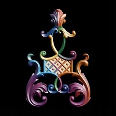 Силиконовый молд Декор Акрополь