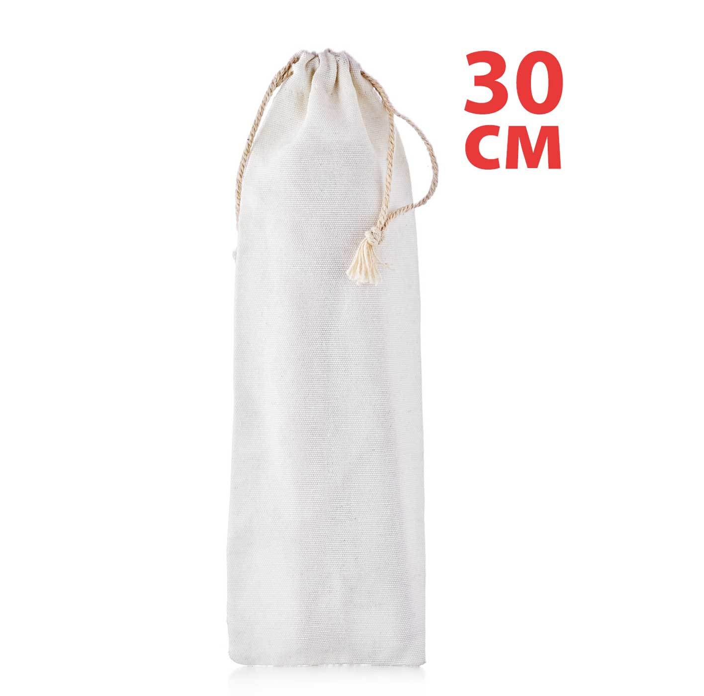 Аксессуары Тканевый мешочек для хранения трубочек белого цвета со шнурком для завязывания, 30 см meshochek-dlia-trubochek-teastar-Sg.jpg