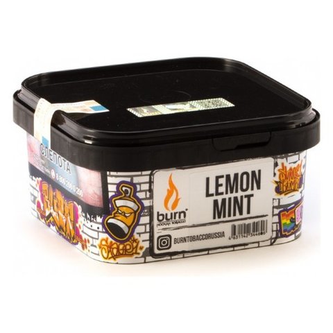 Tabak Burn Lemon Mint (Zitrone und Minze) 200g