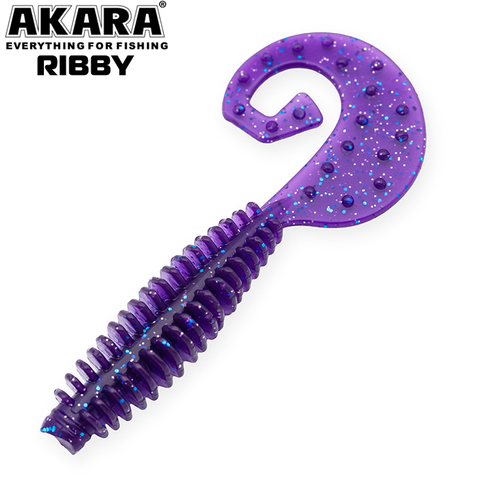 Твистер Akara Ribby 60 X040 (А1) (5 шт.)