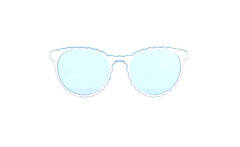 Солнцезащитные очки Z3307 Matte White-Blue