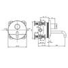 Смеситель встраиваемый инфракрасный Ideal Standard CeraPlus A6149AA