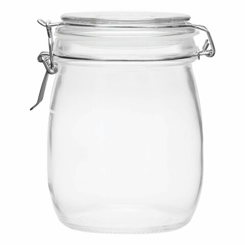 Стеклянная банка для хранения продуктов CLICKY L, объем ок. 750 ml