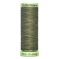 Нить Top Stitch 30/30 м для декоративной отстрочки, Gutermann, 825 золотисто-оливковый